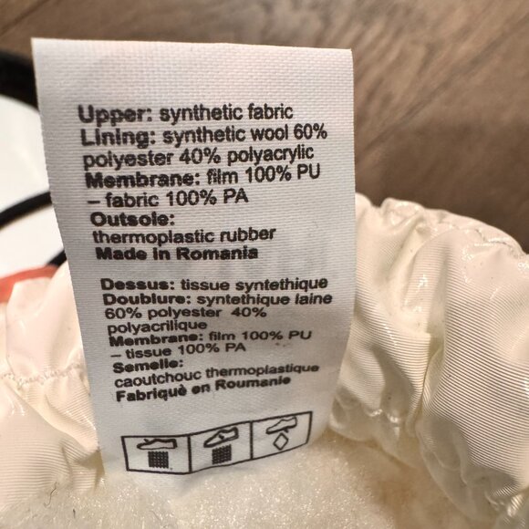 NWOT Pajar Taya High Winter Boots White/Black - Picture 9 of 9